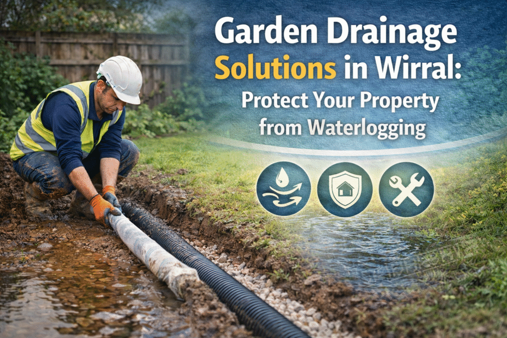 Garden Drainage Solutions in Wirral: Protect Your Property from Waterlogging